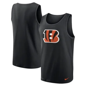 Cincinnati bengals nike tri blend tank top Black