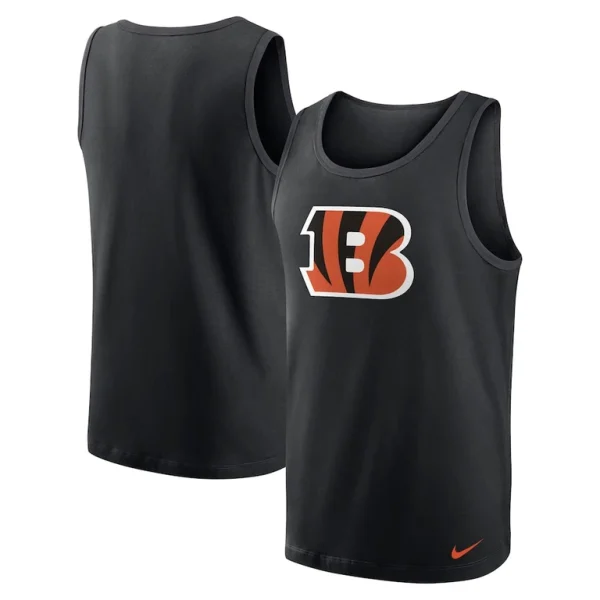 Cincinnati bengals nike tri blend tank top Black
