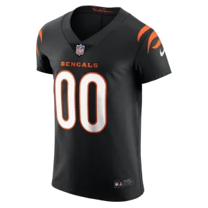Cincinnati bengals nike vapor elite custom jersey Black 44