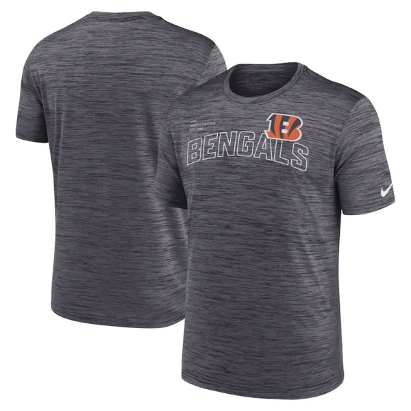 Cincinnati bengals nike velocity arch performance t shirt Black
