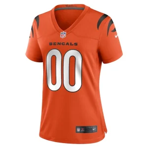 Cincinnati bengals nike womens alternate game custom jersey Orange M