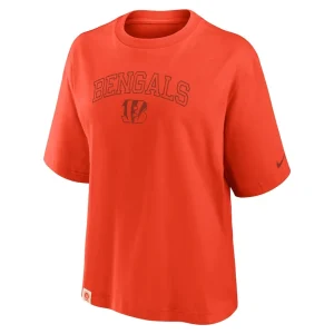 Cincinnati bengals nike womens arch boxy t shirt Orange M