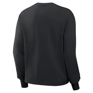 Cincinnati bengals nike womens boxy long sleeve t shirt Black M
