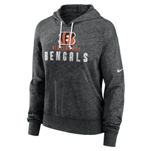Cincinnati bengals nike womens gym vintage performance pullover hoodie Black S