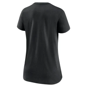 Cincinnati bengals nike womens lock up tri blend v neck t shirt Heathered black M
