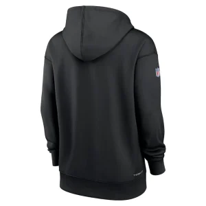 Cincinnati bengals nike womens nfl crucial catch therma performance pullover hoodie Black M
