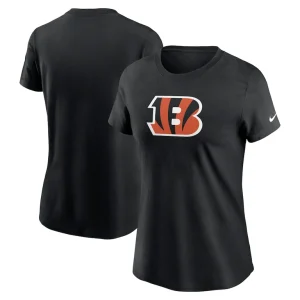 Cincinnati bengals nike womens primary logo t shirt Black