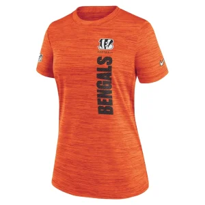 Cincinnati bengals nike womens sideline velocity performance t shirt Orange S