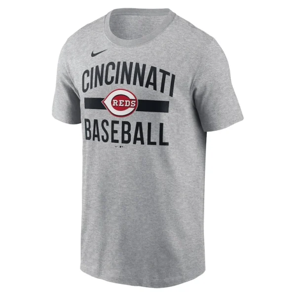 Cincinnati reds nike arched t shirt Heather gray M