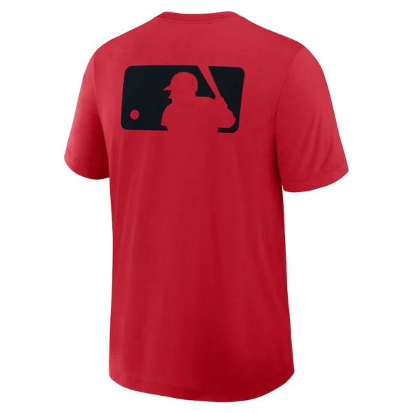 Cincinnati reds nike authentic collection early work tri blend performance t shirt Red L