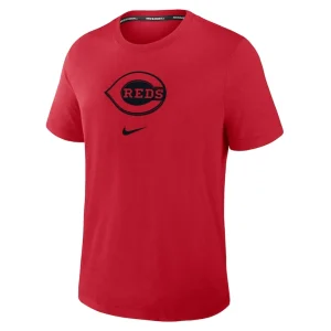 Cincinnati reds nike authentic collection early work tri blend performance t shirt Red M