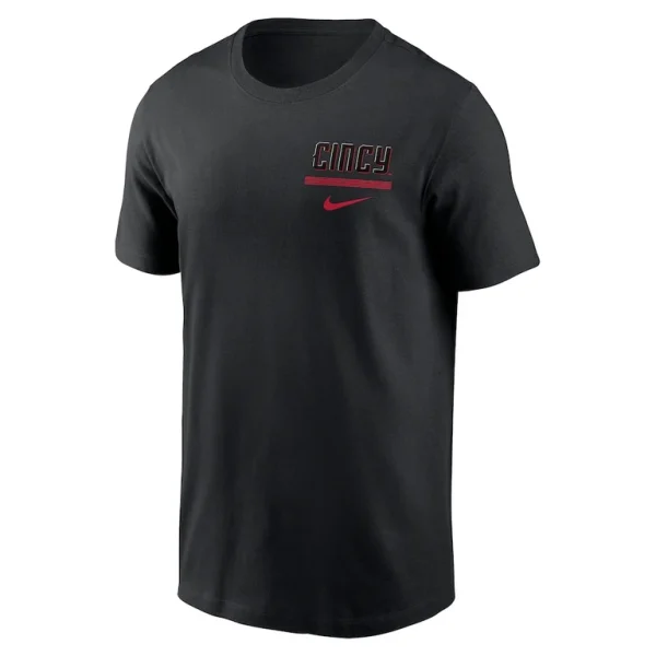 Cincinnati reds nike city connect double t shirt Black M