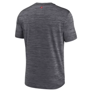 Cincinnati reds nike city connect velocity practice performance t shirt Charcoal L