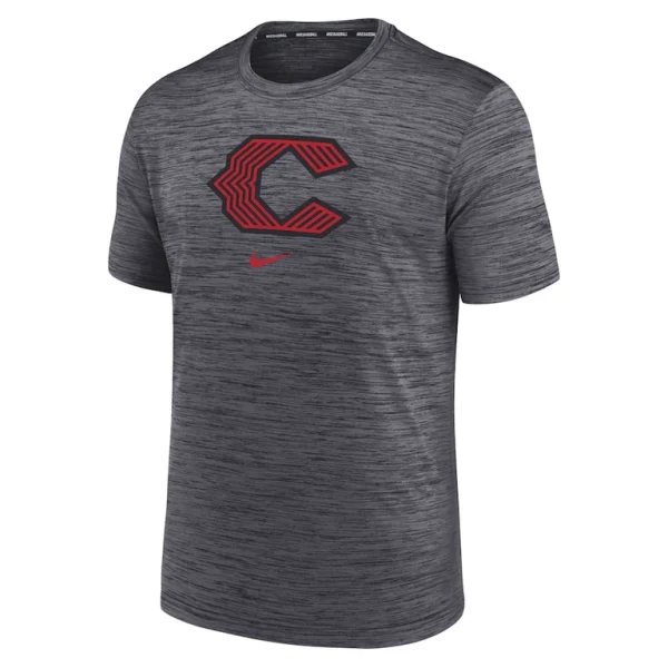 Cincinnati reds nike city connect velocity practice performance t shirt Charcoal M