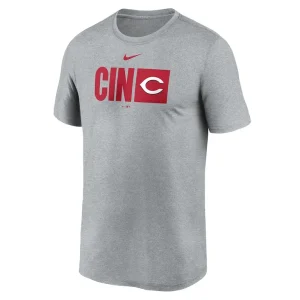 Cincinnati reds nike tricode legend t shirt Heather gray M
