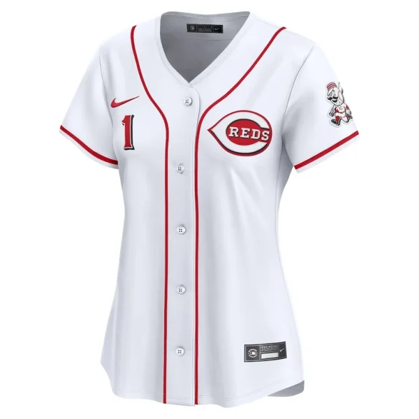 Cincinnati reds nike womens 1 mom home limited jersey White M