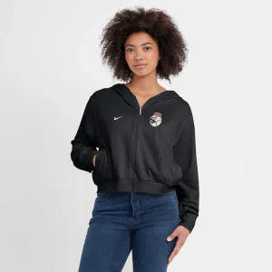 Cincinnati reds nike womens chill full zip hoodie Black L