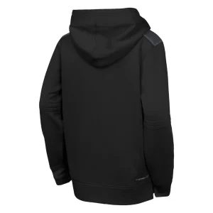 Cincinnati reds nike youth city connect authentic collection performance pullover hoodie Black Yth L