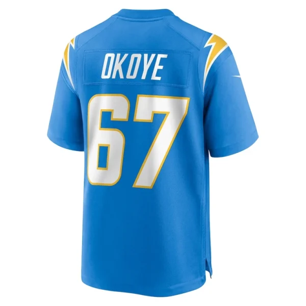 Cj okoye los angeles chargers nike team game jersey Powder blue L
