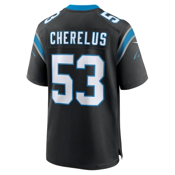 Claudin cherelus carolina panthers nike team game jersey Black L