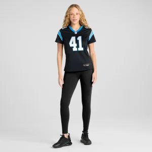 Claudin cherelus carolina panthers nike womens team game jersey Black XL