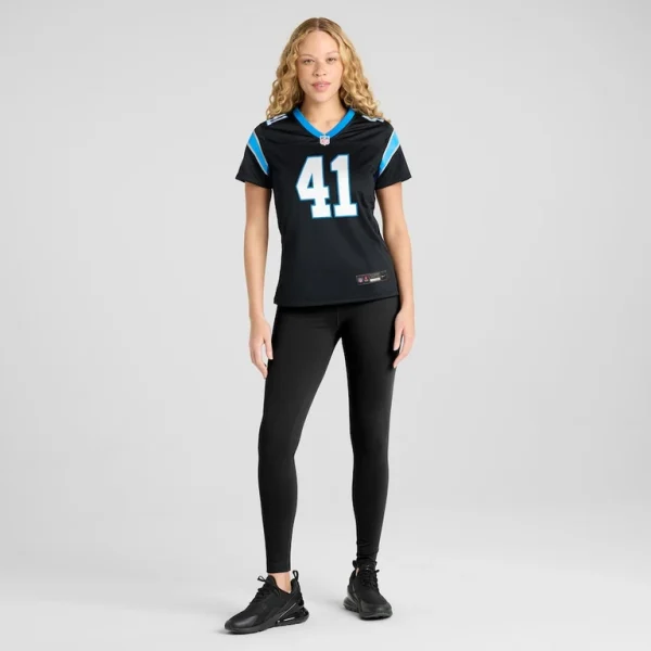 Claudin cherelus carolina panthers nike womens team game jersey Black XL