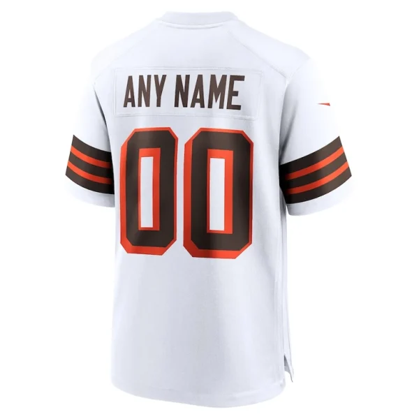 Cleveland browns nike 1946 collection alternate custom jersey White L
