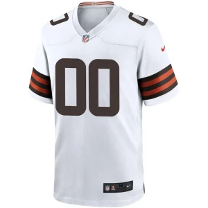 Cleveland browns nike custom game jersey White M