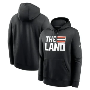 Cleveland browns nike local pack club fleece pullover hoodie Black