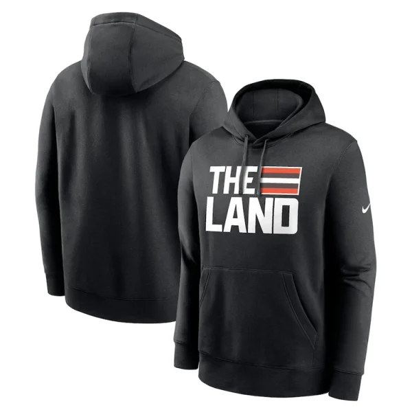 Cleveland browns nike local pack club fleece pullover hoodie Black