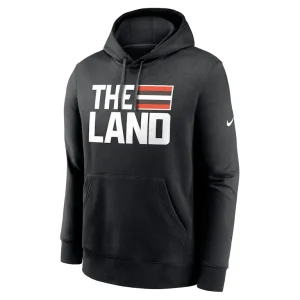 Cleveland browns nike local pack club fleece pullover hoodie Black M