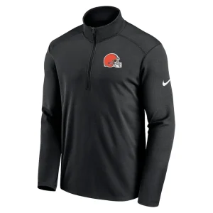 Cleveland browns nike pacer half zip top Black M
