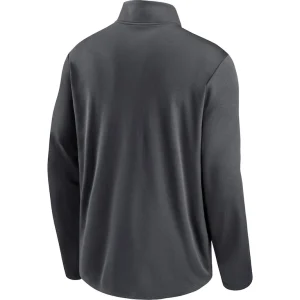 Cleveland browns nike pacer performance quarter zip jacket Charcoal L