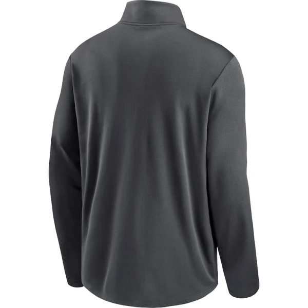Cleveland browns nike pacer performance quarter zip jacket Charcoal L