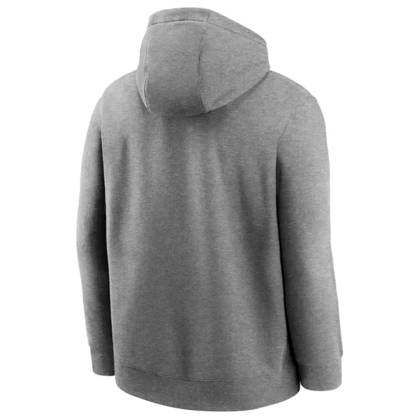 Cleveland browns nike rewind club fleece pullover hoodie Heathered gray L