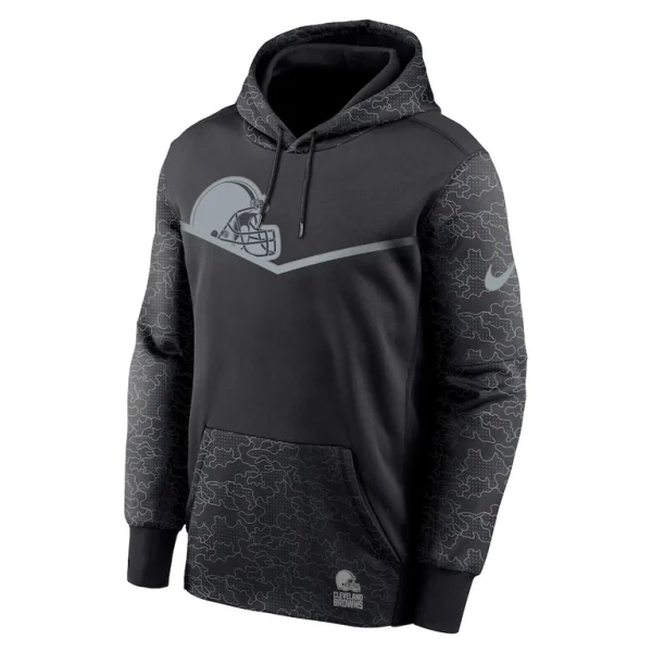 Cleveland browns nike rflctv chevron pullover hoodie Black L