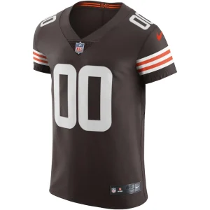 Cleveland browns nike vapor elite custom jersey Brown 44