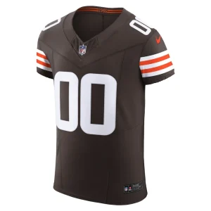 Cleveland browns nike vapor f.u.s.e. elite custom jersey Brown 44