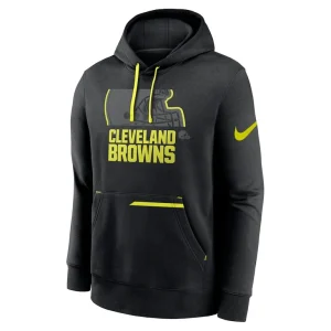 Cleveland browns nike volt pullover hoodie Black M