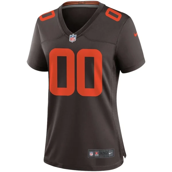 Cleveland browns nike womens alternate custom game jersey Brown M