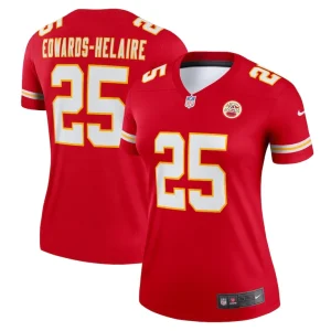 Clyde edwards helaire kansas city chiefs nike womens legend player performance top Red