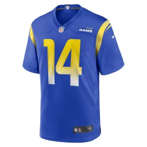 Cobie durant los angeles rams nike game player jersey Royal M