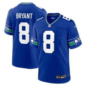 Coby bryant seattle seahawks nike throwback player game jersey Royal