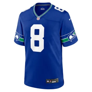 Coby bryant seattle seahawks nike throwback player game jersey Royal M