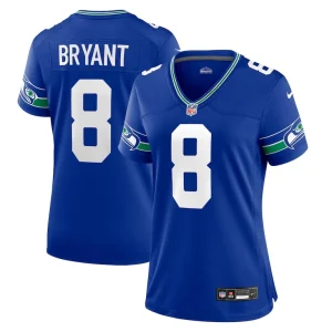 Coby bryant seattle seahawks nike womens throwback player game jersey Royal