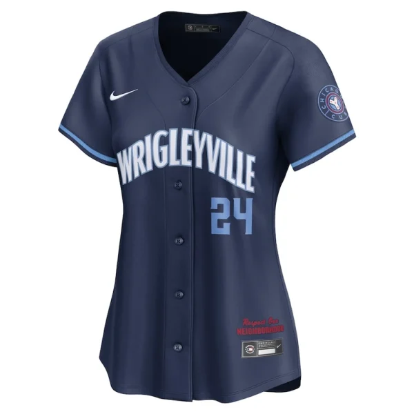 Cody bellinger chicago cubs nike womens 2021 city connect limited player jersey Navy M