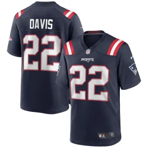 Cody davis new england patriots nike game jersey Navy