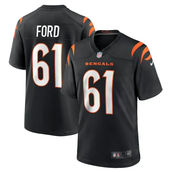 Cody ford cincinnati bengals nike game jersey Black