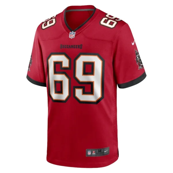 Cody mauch tampa bay buccaneers nike game jersey Red M