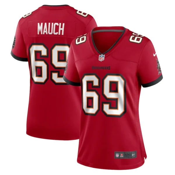 Cody mauch tampa bay buccaneers nike womens game jersey Red